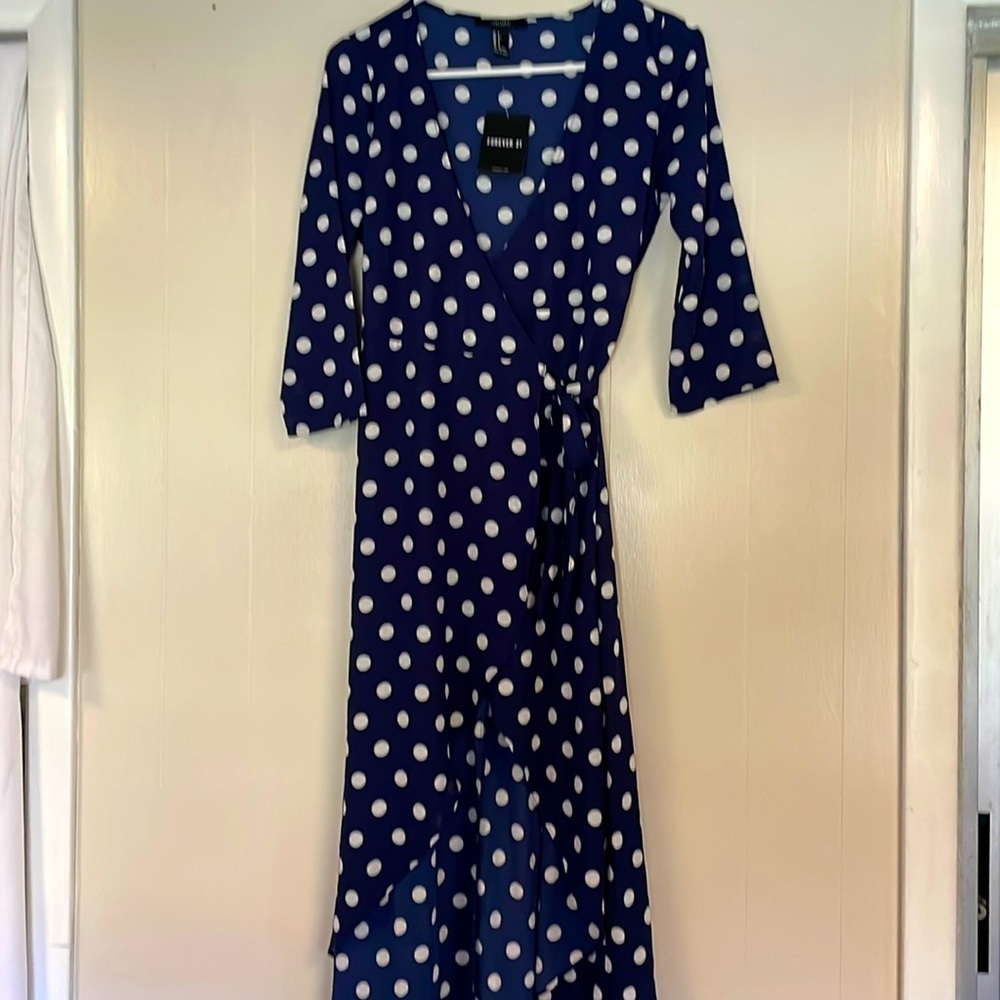 Forever 21 wrap dress / High low